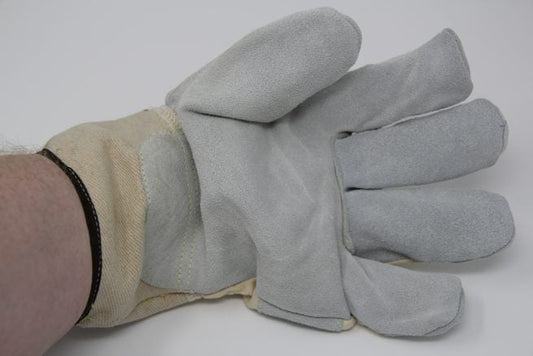 Ez on the Earth - Split Leather Palm with Cut Resistant Liner (1 Pair of Gloves)