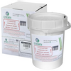 Dry Cell Battery Recycling Container Kit - 1 Gallon Battery Recycling Pail - Pre-Paid/Mail-Back Recycle kit That Holds up to 13.2 lbs Batteries - Recycling Pail with Cardboard Box