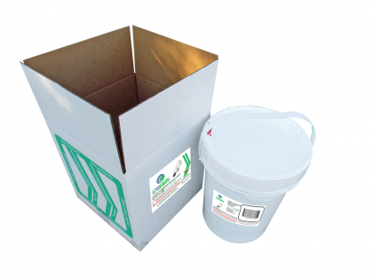 Mercury Device Recycling Container Kit |  3.5 Gallon, Mercury Device Disposal Bin with Lid That Holds up to 1.0 lbs of mercury - Recycling Pail with Cardboard Box